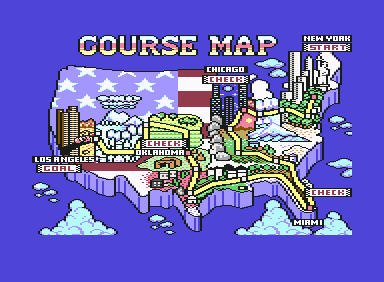 Turbo Out Run screenshot 5 for Commodore 64
